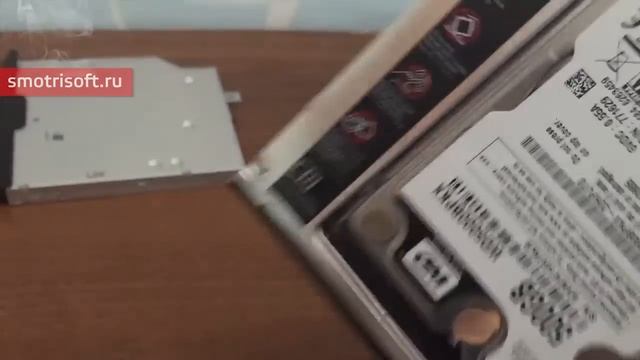 HDD вместо DVD привода смотреть онлайн
