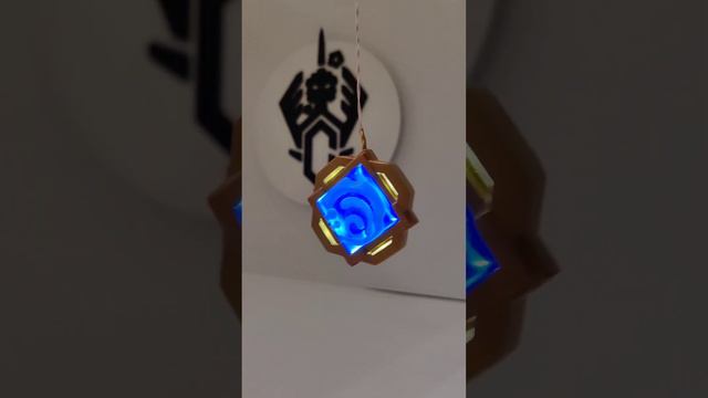 Genshin Impact Vision Liy Ue Hydro 2-sided Yelan Xingqiu with ledlight смотреть онлайн