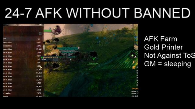 Guild Wars 2 AFK FREE FARM BOT FARM
