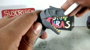 Indominus Rex de plastilina/ How to make The indominus Rex with clay sculpting