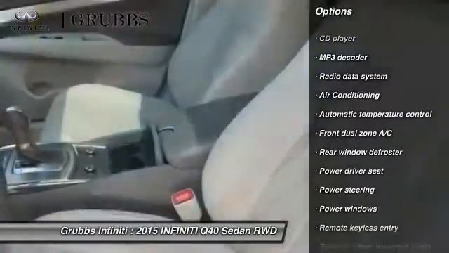 2015 INFINITI Q40 Dallas TX, Ft. Worth TX, Grapevine TX FM580971 смотреть онлайн