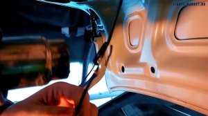 Установка камеры заднего вида на KIA RIO Часть 2