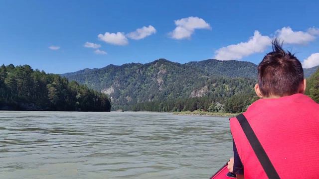 поездка по Катуни на Камышлинский водопад смотреть онлайн