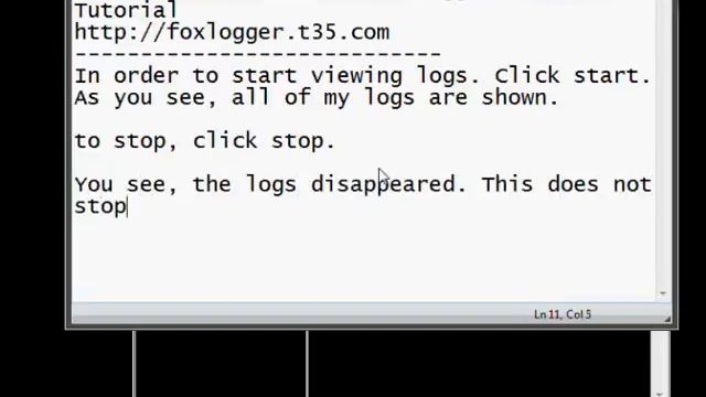 Fox Logger Tutorial смотреть онлайн