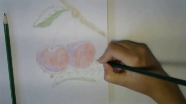 Рисунок "Вишня" карандашом смотреть онлайн