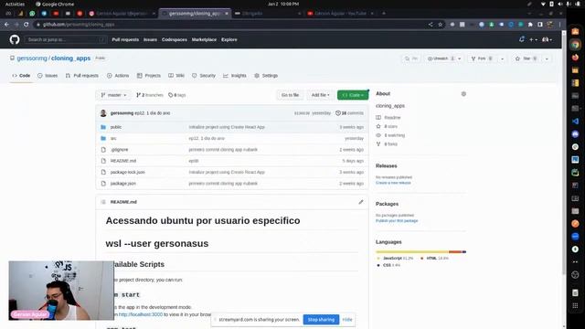 # EP13 - Git add, git commit git push - Desafio 21 dias Commitand смотреть онлайн