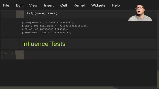 Regression Diagnostics with statsmodels смотреть онлайн