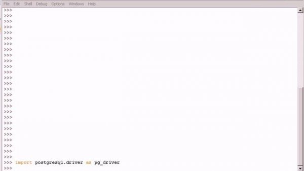 Python: подключение к PostgreSQL