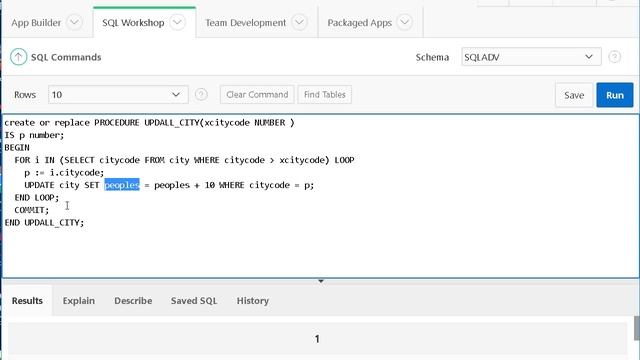 Урок10.PL SQL.Выполнение SQL из PL SQL смотреть онлайн