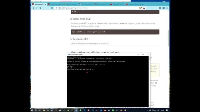 [update]Installer Node-Red 2.2 en local (Windows 10) смотреть онлайн
