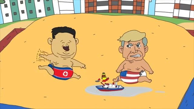 Ким Чен Ын vs Трамп реальная война - Ять тв смотреть онлайн
