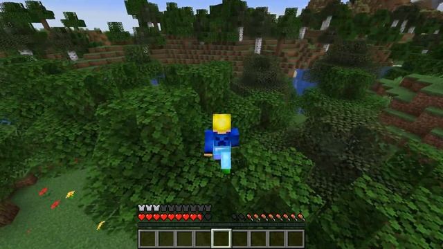 ВОЗДУШНЫЙ ПРЫЖОК В МАЙНКРАФТ | ОБЗОР МОДА MINECRAFT Air Hop смотреть онлайн