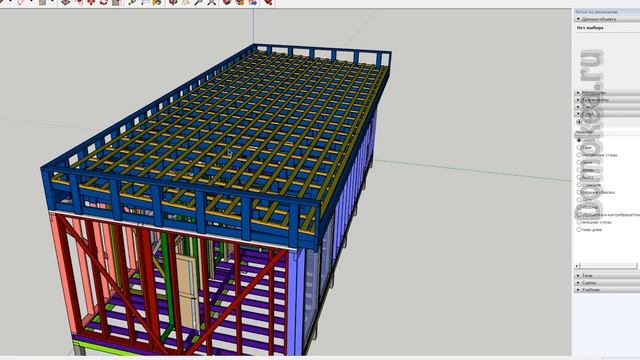 Готовый Проект каркасного дома с лучшей планировкой на минимальной площади. смотреть онлайн