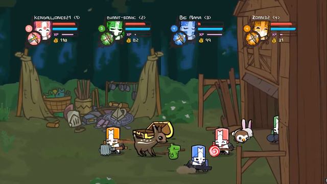 TEAM BLACK MAGIC WOMAN IS BORN! (Castle Crashers W/ Friends) смотреть онлайн