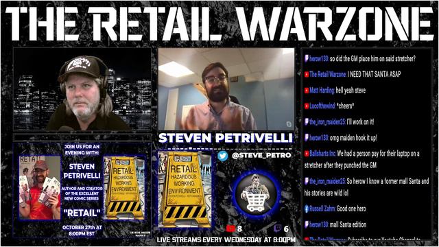 Steven Petrivelli talks about his new comic series "Retail" смотреть онлайн