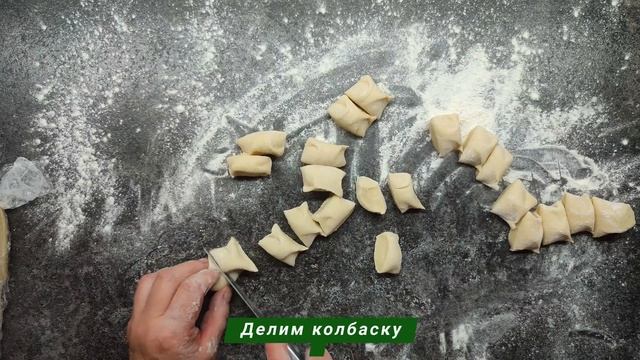 Вкусные вареники с картошкой и капустой. Вы их полюбите! смотреть онлайн