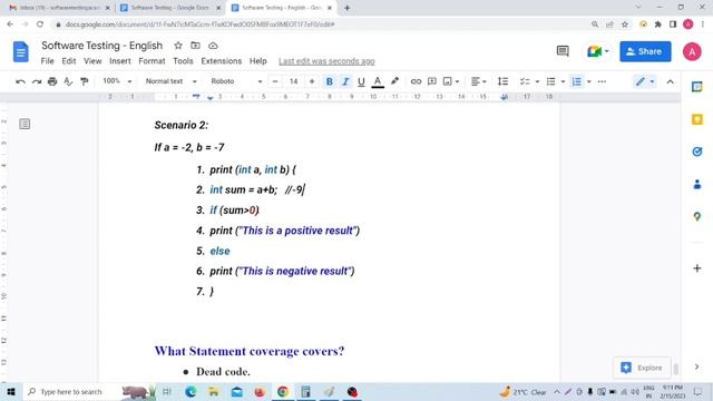 QA manual testing tutorial for beginners | statement coverage testing | white box testing technique смотреть онлайн