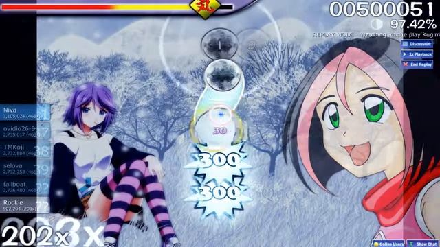 OSU - Snowstorm [Rosario + Vampire] смотреть онлайн