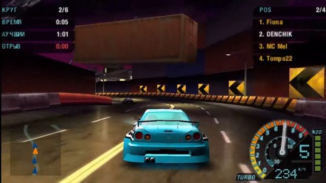 Прохождение Need For Speed Underground Rivals (PSP): Тачка Рэйчел #46 смотреть онлайн