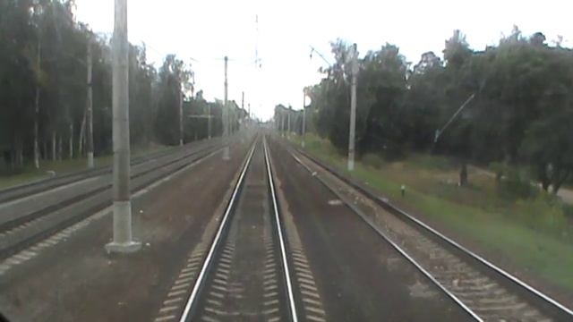От пл. Выхино до пл. Фабричная в кабине ЭД4М смотреть онлайн