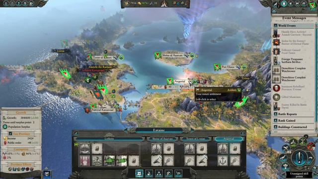 Alarielle Legendary Campaign Live Total War Warhammer II Part 3 смотреть онлайн