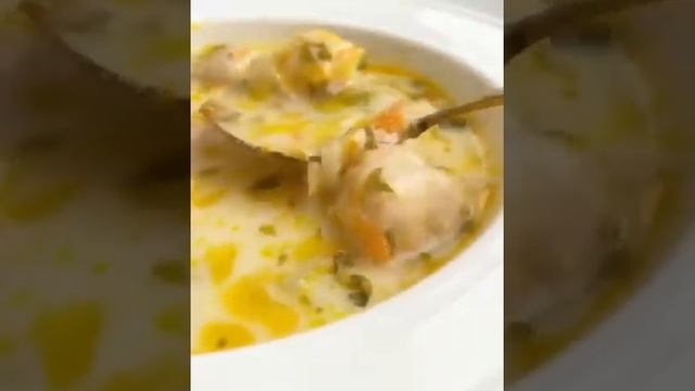 ?Суп ?с фрикадельками из куриного фарша?