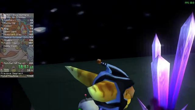 Ratchet and Clank Size Matters no SP speedrun in 37:59 смотреть онлайн
