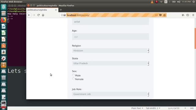 Webforms automatic filling using python - selenium script смотреть онлайн