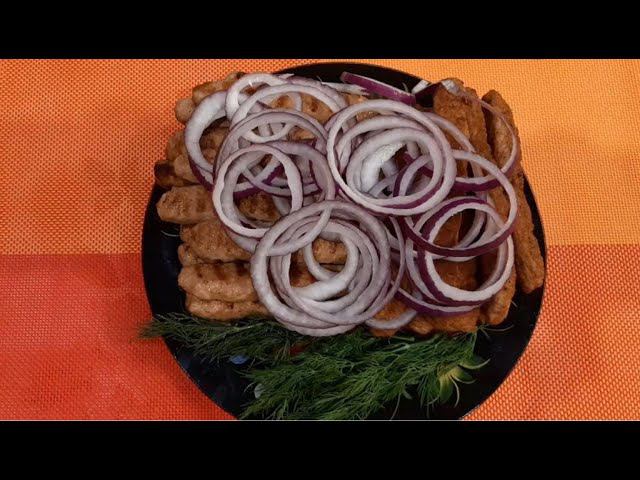 Вкусные балканские колбаски Чевапчичи смотреть онлайн