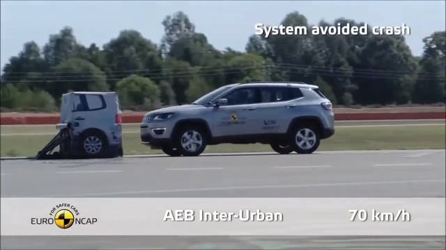 MG ZS AND JEEP COMPASS CRASH TEST | смотреть онлайн