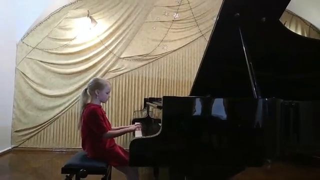 William Gillock, "Flamenco"-Sliusar Ksenia\ В. Гіллок "Фламенко". Слюсар Ксенія смотреть онлайн
