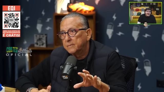 CASIMIRO REAGE: GALVÃO BUENO SENDO SINCERO COM IGOR (E CASIMIRO) - FLOW PODCAST | Cortes do Casimit смотреть онлайн