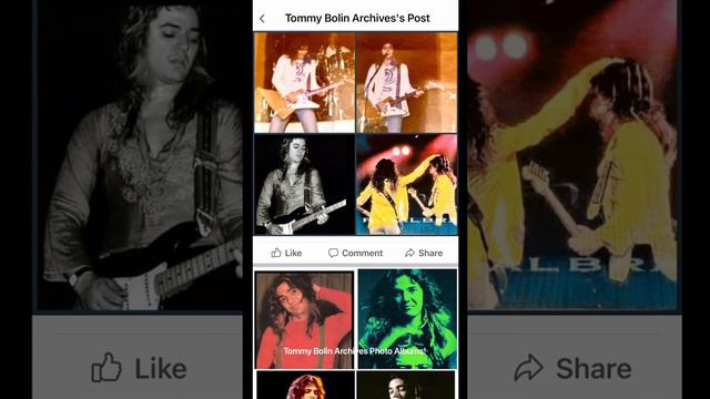 Tommy Bolin Archives Facebook Photo Galleries ROCK Tommy!’ смотреть онлайн