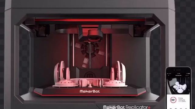 MakerBot Replicator+ 3D Printer & Creopop 3D Printing Pen With Artec Leo 3D Scanner смотреть онлайн