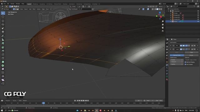 Blender Car Modeling Tutorial Part 1 | Audi R8 V10 Plus | How to Model A Car [Timelapse] Blender 2. смотреть онлайн