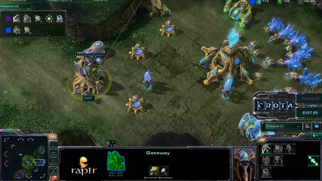 StarCraft 2 - SC243 - XiaoBai (P) vs EVST (P) on Lost Temple смотреть онлайн