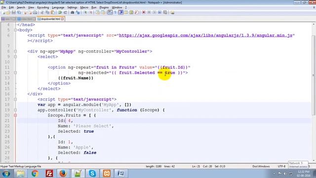 AngularJS Set selected option Select DropDownList | angular 6 ng selected смотреть онлайн