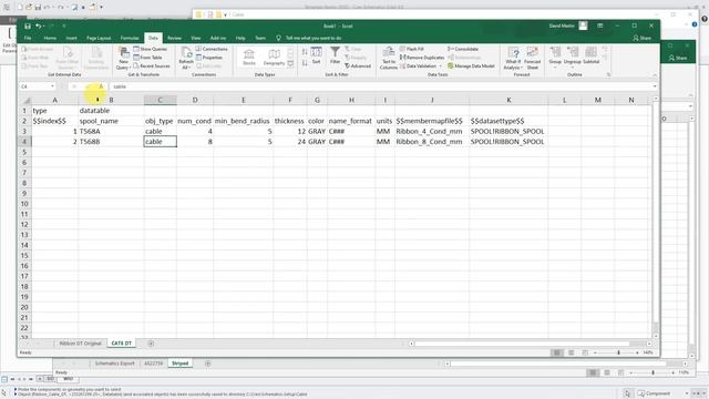 Creo Schematics - Datatables for Cables | Creo Parametric Cabling смотреть онлайн
