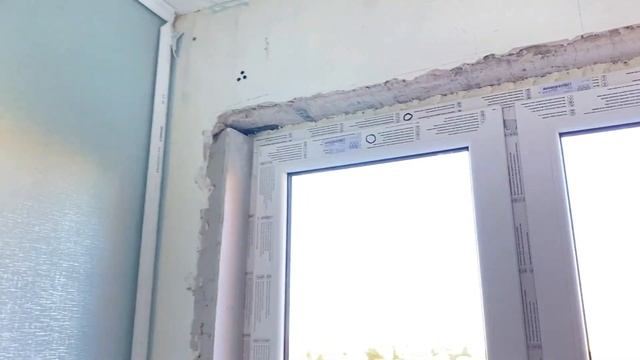 VLOG: УСТАНОВИЛИ БАЛКОННЫЕ ОКНА ? ДЕЛАЮ ОТКОС ОДНА