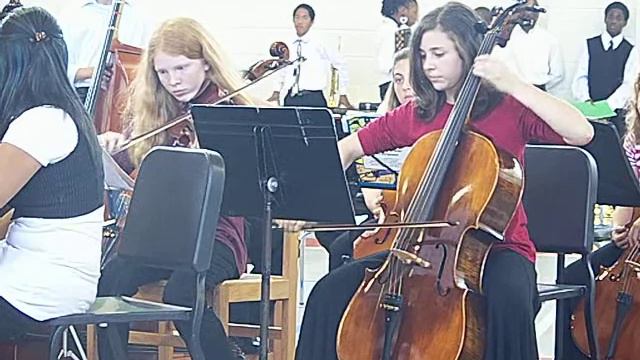Madison and Colette perform a duet of Humoresque at BMS смотреть онлайн