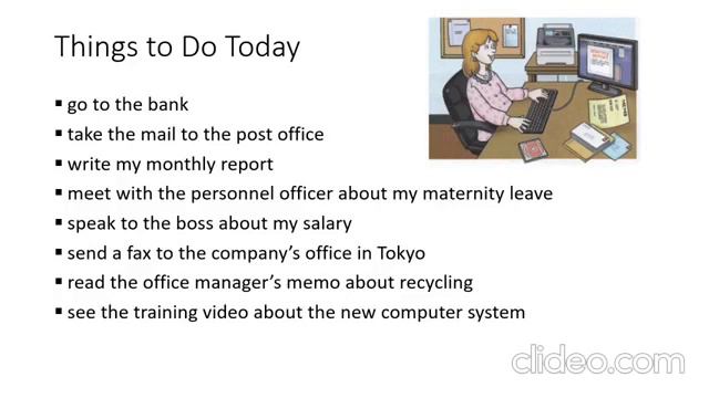 present perfect listening test. смотреть онлайн