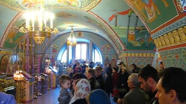 Детский хор храма свв.Космы и Дамиана римских (г.Киев) на Литругии в Свято-Покровском храме смотреть онлайн