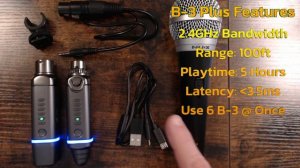 B-3 PLUS | NUX Wireless Microphone System