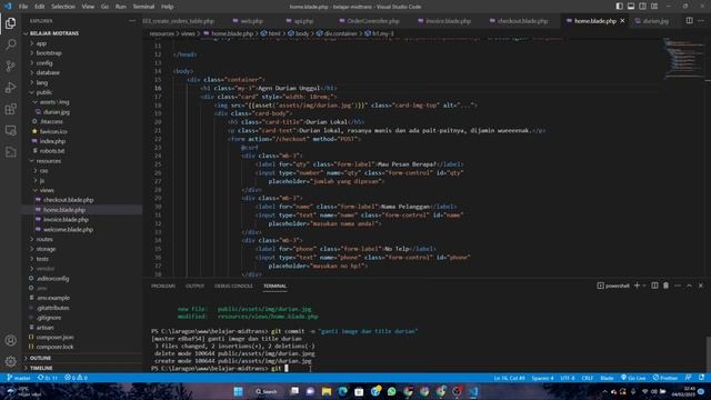 Update Website Lewat GIT (Github) - Pull Request Dari VPS - Part 15 | Deploy Laravel ke Server смотреть онлайн