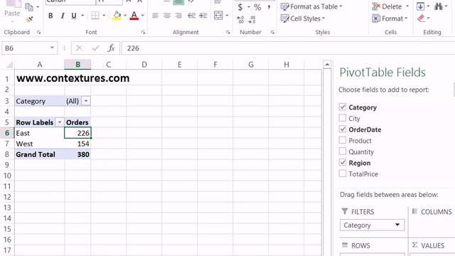 Changing Pivot Chart Affects Excel Pivot Table смотреть онлайн