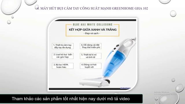 (Review) Top 6 Máy hút bụi cầm tay mini tốt giá rẻ nhất смотреть онлайн