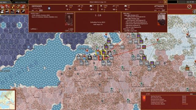 War in the East 2 - Stalingrad to Berlin - Episode 38 - The Moscow Approaches смотреть онлайн