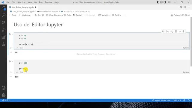 Editor de Jupyter en Visual Studio Code (Uso Básico) смотреть онлайн