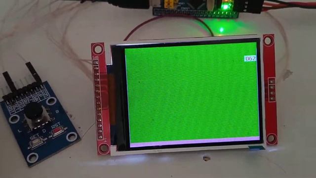 Пример организации меню на STM32 смотреть онлайн