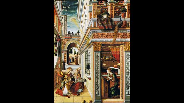 Annunciazione di Recanati, Lorenzo Lotto смотреть онлайн